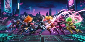Fusion of Legends – Navigating a Manga-Inspired Digital Battlefield