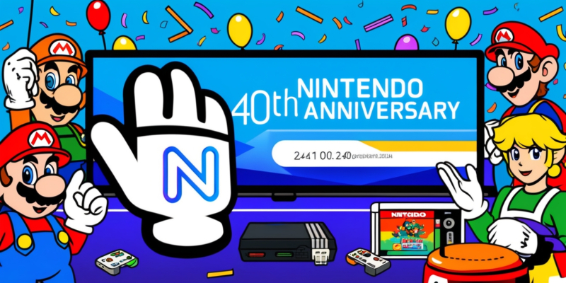 Nintendo Unveils Exciting Details for Friday’s 40th Anniversary Presentation
